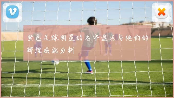 紫色足球明星的名字盘点与他们的辉煌成就分析