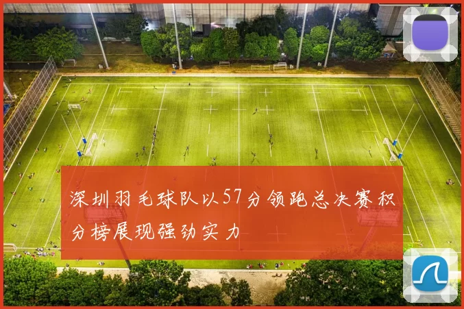 深圳羽毛球队以57分领跑总决赛积分榜展现强劲实力